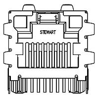 Đầu nối Jack RJ45 từ tính Bel Magnetic Solutions SI-52008-F