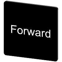 Bảng Nhãn, Nhãn Khắc Mặt Trước, Màu Đen 27 x 27mm, Mặt Trước SIEMENS 3SU19000AE160DN0