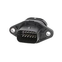 Molex 300081-7001 Automotive Connectors MX150 Pass-Through Sealed Conn Panel Mount 2R 12Ckt Keying A UL 94 HB BLK Hsng