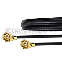 Cáp UMCX 2.1 Plug - UMCX 2.1 Plug Fairview FMCA1056 (0.81mm Coax ; 6 GHz )