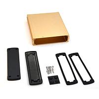 Bud Industries EXN-23361-GD PCB Enclosure Extruded Aluminum Enclosure Gold (1.6 X 5.8 X 6.7 In)