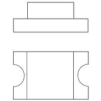 Đèn LED đơn sắc màu Cam 609nm 90mcd Khuếch tán VCC CMDA2BA7D1S
