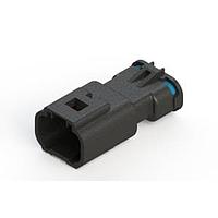 Vỏ Ổ Cắm 4 Chân 2A Đực HSNG Đen 1-1.25MM Bước 2MM EDAC 566-004-000-710