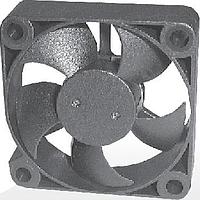 ADDA AD3505HB-G50 Axial DC Axial Fan, 35x35x10mm, 5VDC, 7.2CFM, 0.15A, 36dBA, 9500RPM, Ball, Lead Wires
