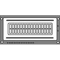 Mô-đun Màn hình Ký tự LCD COG Phản chiếu Màu xám Hantronix HDM16216H-B-S00S