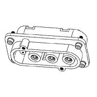 Thanh cái ổ cắm 3P ePower 200A Amphenol Industrial ER23BB11