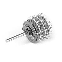 Electroswitch D8G0117S ロータリースイッチ 2-17 ポジション/1 ポール/1 デッキ ショーティング