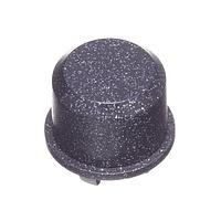 APEM 1DS50 Cap Lk Button/ Metal Dark Blue