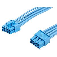 Molex 226196-2084 Discrete Wire Mini-Fit Versa Color-to-Mini-Fit Versa Color ASSY 4.2P DR 600mm Lgth 8 Ckt Blue