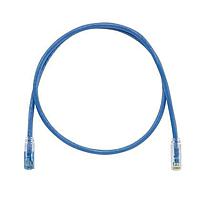 Panduit UTPKSP5BU Cat 6 Keyed Copper Patch Cord, Cat 6, Blue UTP