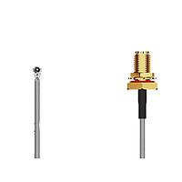 Bộ Dây Cáp RF U.FL2SMA R Mt BHJck, IP68, Dài=50mm, cáp 1.13mm 6GHz GCT (Global Connector Technology) CAB547RF-0050-A-1