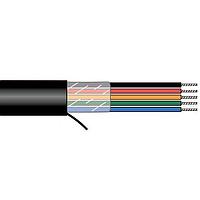 Alpha Wire 86004 SL199 Communication and Control 28 AWG 4 Conductor 600V Unshielded SR PVC PVC, Per Foot ft Spool - Slate