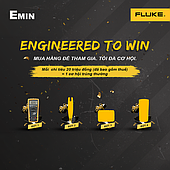 A chance to win prizes from the Fluke 2026 “Engineered to Win” program.