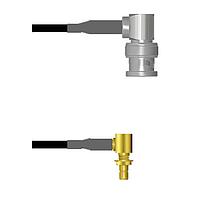 Amphenol Custom Cable Q-0D03H0003108i RF Cable Assemblies BNC-RP/SMB-RJB G174 108I
