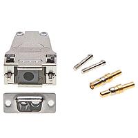 Vỏ Bảo Vệ D-Sub FCT Bộ Kết Nối Vỏ Bảo Vệ Bộ Kết Nối D-Sub Hỗn Hợp Bộ Kết Nối Hỗn Hợp Công Suất Cao Kẹp CONT 2 Mạch Molex 173114-0980