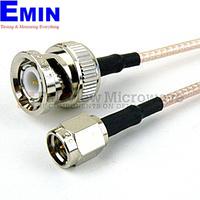 Cáp SMA Male - BNC Male Cable Fairview FMC0208315 (RG-316 Coax; 3 GHz )