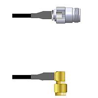 Amphenol Custom Cable Q-200340003008i RFケーブルアセンブリ N-SJ/SMA-RP G174 8I