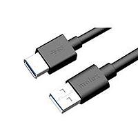 USB 3.0 USB3.0 A-MtoA-F Đen 1m Molex 68789-0035