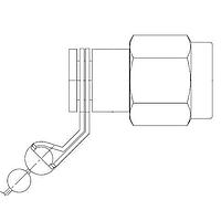 Đầu Chặn RF SMA PLG TERM DC-18GHZ Amphenol SV Microwave SF8018-6069
