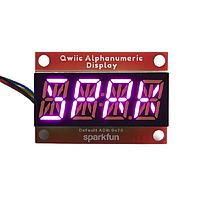 Màn Hình Bảo Vệ SparkFun Qwiic Hiển Thị Chữ Số Ký Tự - Màu Hồng SparkFun COM-16919