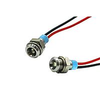 Dialight 606-3215-140F Indicators 6 MM GREEN LED PMI HT 24V