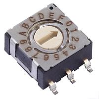 Công tắc quay 16 vị trí Chân cánh chim SMD Rotor mũi tên chìm CTS Electronic Components 220AMA16R