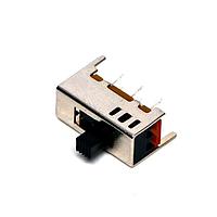 Công tắc trượt DPDT BẬT-KHÔNG-BẬT gắn trên đầu bảng mạch P&B MHS22204