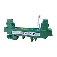 Carlo Gavazzi RPM1V リレーソケット＆ハードウェア DINマウントベース PCBリレー用 + VAR