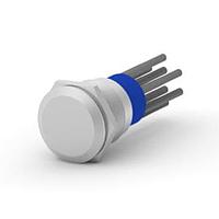 Công tắc nhấn AV19 DPM 3A Vòng cố định Đỏ & Xanh 24V FL P&B 4-2317404-5