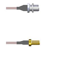 Amphenol Custom Cable Q-1U02V0005108i RF Cable Assemblies N-SJB/SMA-SJ G316 108I