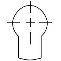 Eaton Bussmann 6374 .043-.062 인치용 키홀 펀치아웃 마운팅 클립 SS