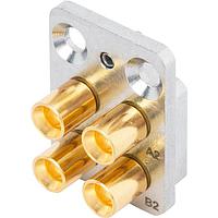 Bộ Chuyển Đổi RF - Giữa Chuỗi Bộ Đế SMPM Đầu Nối VITA 67.1 Amphenol SV Microwave SF1132-6037