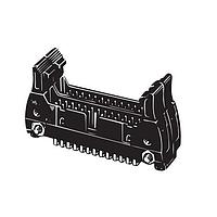 Omron Electronics XG4A-1639-A Flat Cable Connectors 2Tier RA Plug 16x2P Long Lock 1Polarize