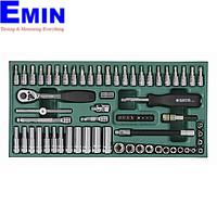 SATA 09901 63PC. 1/4" DR. ソケットセット（METRIC）