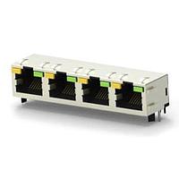 Bộ Dây Cáp Quang INV MJ, 1X4, PNL GRD, LED (YG/YG) AMP Connectors - TE Connectivity 2-5406552-0