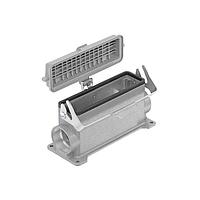 HARTING 19301322276ML Wire Housings L32 Surface Mount Housing, Single Lever, High Construction, w/ plastic cover, 2xM40, w/ metal lever