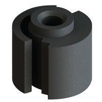 Essentra Components SEI-1 Sheet Edge Insert Sheet Edge Insert,Black,#6-32 Thrd