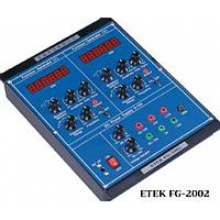 ETEK FG-2002 関数発生器と DC 電源 (10 Hz ~ 100 kHz, 100 Hz ~ 1 MHz)