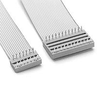 Dây Ruy Băng Phẳng 40 Chân 18" SKT-PCB 28AWG Lõi Bện PVC 3M Electronic Solutions Division 1M-10A1-040-3365-018.0-00-AB-00-0