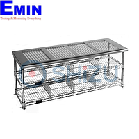 ShiZu SBE-GHE3 Stainless Steel Perforated Cleanroom Bench