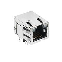 Biến áp tích hợp LAN WE-RJ45LAN 10/100BASE-TX 1x1 LED L: xanh lá LED R: vàng Wurth Elektronik 7498010210A