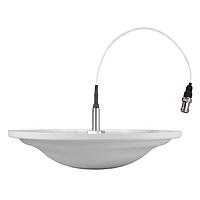 HUBER+SUHNER 1399.17.0144 ອະນຕີນເນີພາຍໃນອາຄານ Omnidirectional ultra broad multi band 0.69-6.4 GHz, SISO, 2 to 8 dBi ສຳລັບການຄຸມຄອງ In-Building/DAS, Pigtail ມີ N (f)