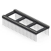 Mill-Max 126-93-950-41-001000 IC & Component Sockets 50P PLUGABLE WRAPOST TAIL SKT .425L