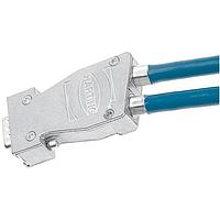 Nắp Bảo Vệ Hai Mảnh D SUB POLE Kim Loại, Vít M3 HARTING 66670090347