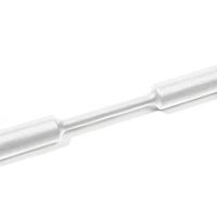 HellermannTyton 309-60307 Tubing Heat Shrink Tubing, Mini Reel, 2:1 Shrink Ratio, 1/2", 12.7/6.4 Dia, PO, White, 25 ft/reel