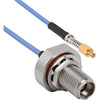 Amphenol SV Microwave FB292-047-FV67.3SMPS-120 RF Cable Assemblies 2.92mm BKHD F VITA 67.3 SMPS12" Cable