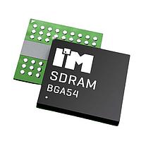 SDRAM S, 256Mb, 3.3V, 16Mx16, 166MHz (166Mbps), 0C đến +70C, FBGA-54 Intelligent Memory IM2516SDBDBG-6