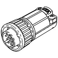 CONXALL W3280-12PG-528 Connectors MU WR CBL 12 #20 PIN CRP 528