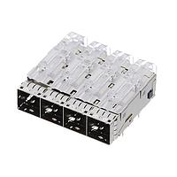Bộ ghép nối SAS MiniSAS HD 1x4 RCPT RECEPTACLE ASSY W/LP AMP Connectors - TE Connectivity 2180736-1