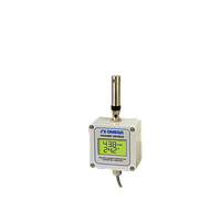 OMEGA HX93BDV2 Digital Display Temperature/Relative Humidity Transmitter (0 ~ 100%, -30 ~ 75°C, 0~10 Vdc, LCD, wall mount)